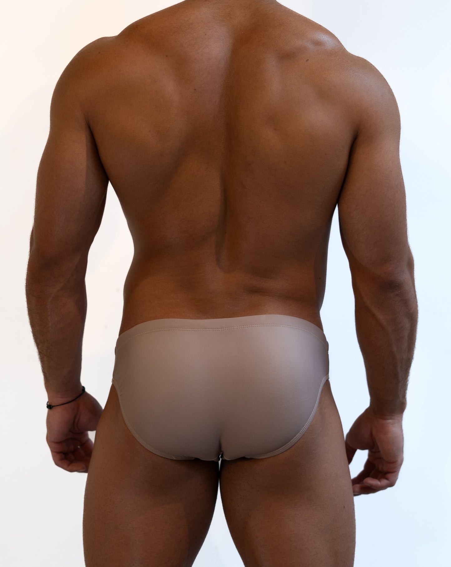 Manly Swim Brief — Mocha