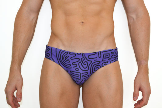 Bondi Swim Brief Purple